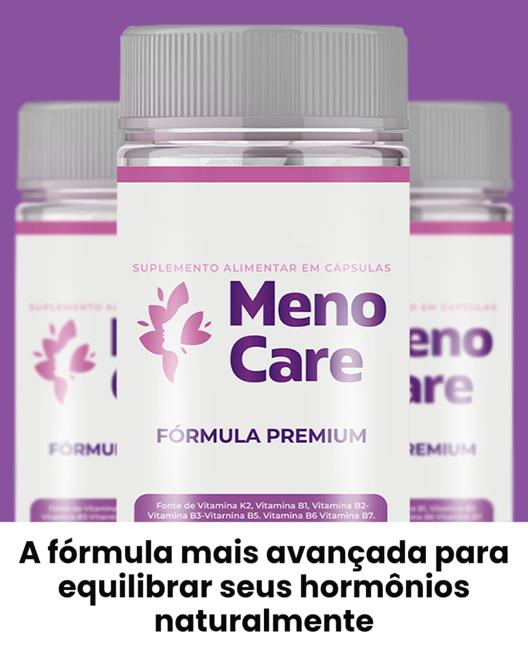 Meno Care Original 60 Cápsulas - Alívio dos Sintomas da Menopausa